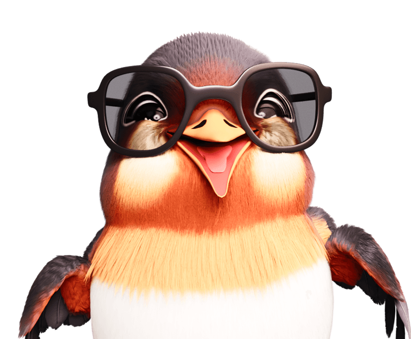 Rico avec une mallette